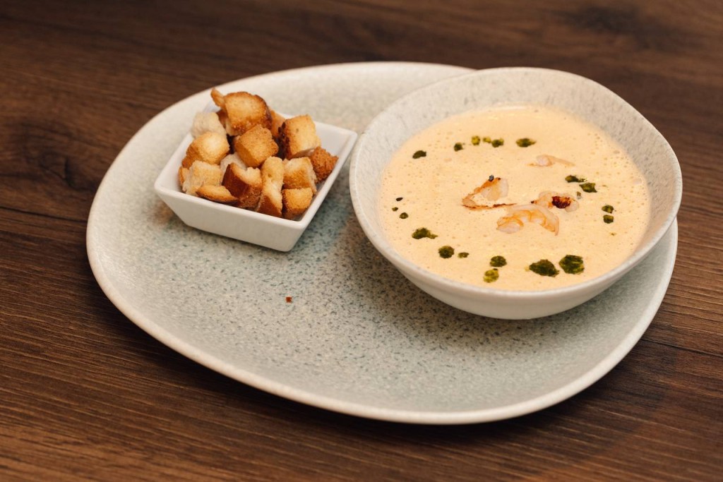 Shrimp cream soup