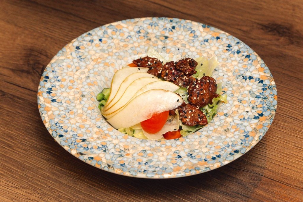 Chicken liver salad
